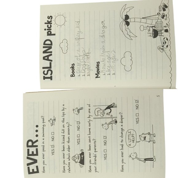 Diary Of A Wimpy Kid Books Paperback Hardcover Jeff Kinney Lot Of 4 - Picture 8 of 12